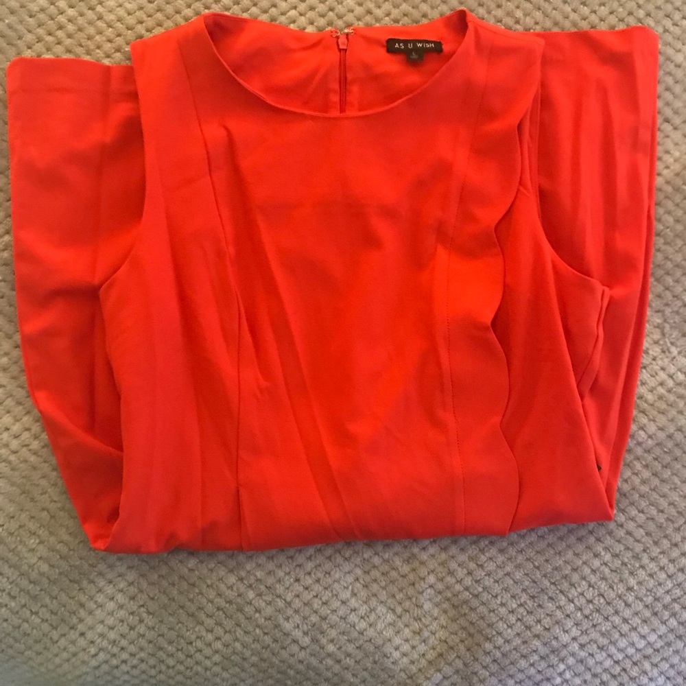 BRAND NEW AS U WISH RED DRESS